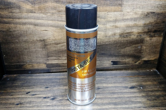 Aerosol or pump CA accelerator - BSI Adhesives - DreamWood Rings Supplies