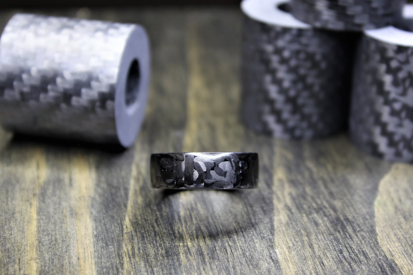 Carbon Fiber tube - 30mm OD - 30mm or 100mm Length - DreamWood Rings Supplies