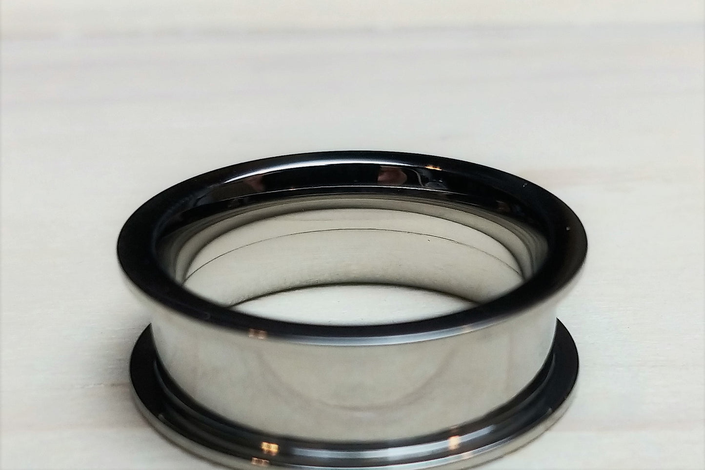 2-piece Stainless Cores - 8mm - DreamWood Rings Supplies