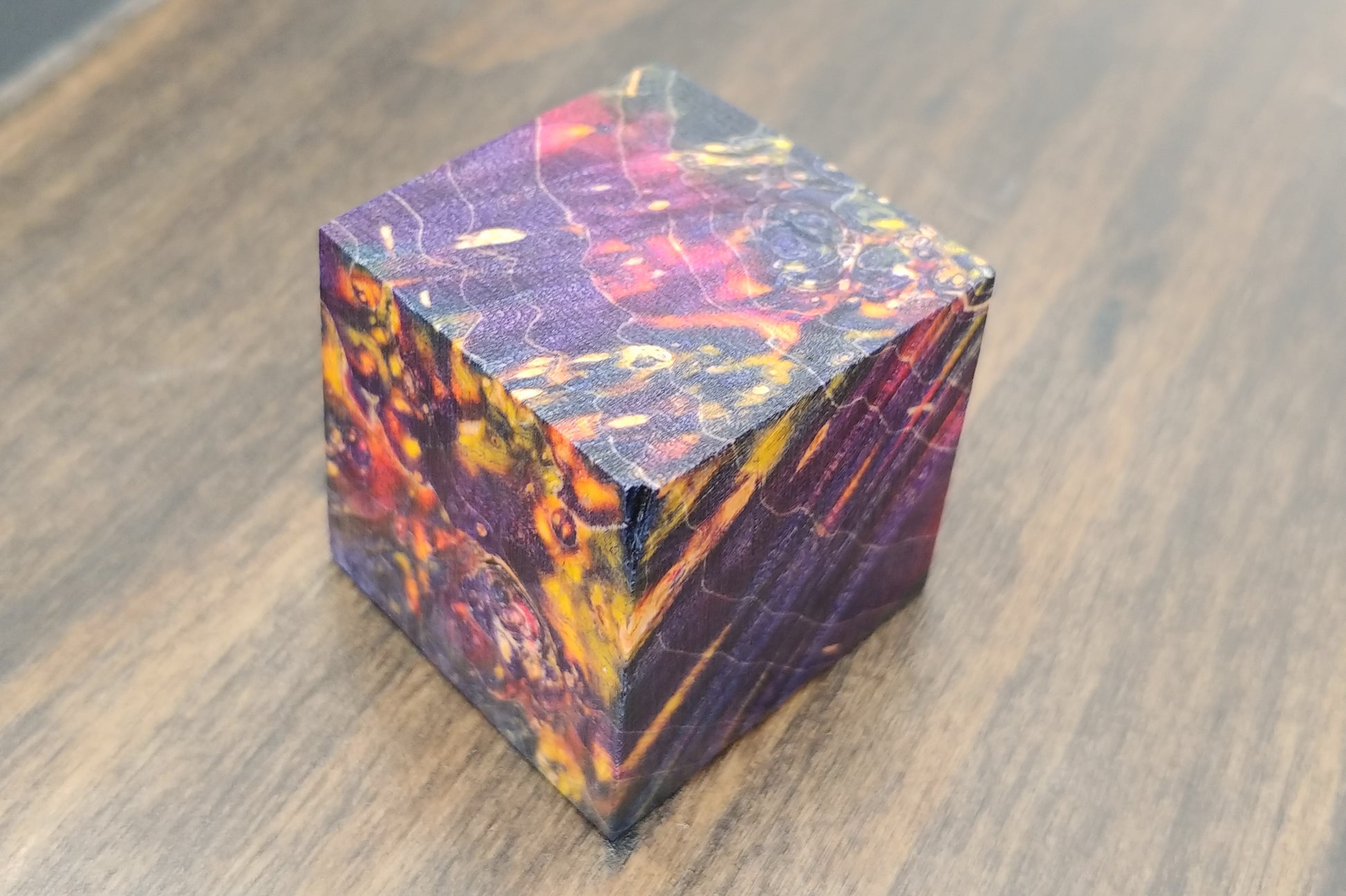 Box Elder Burl Ring Blank - DreamWood Rings Supplies