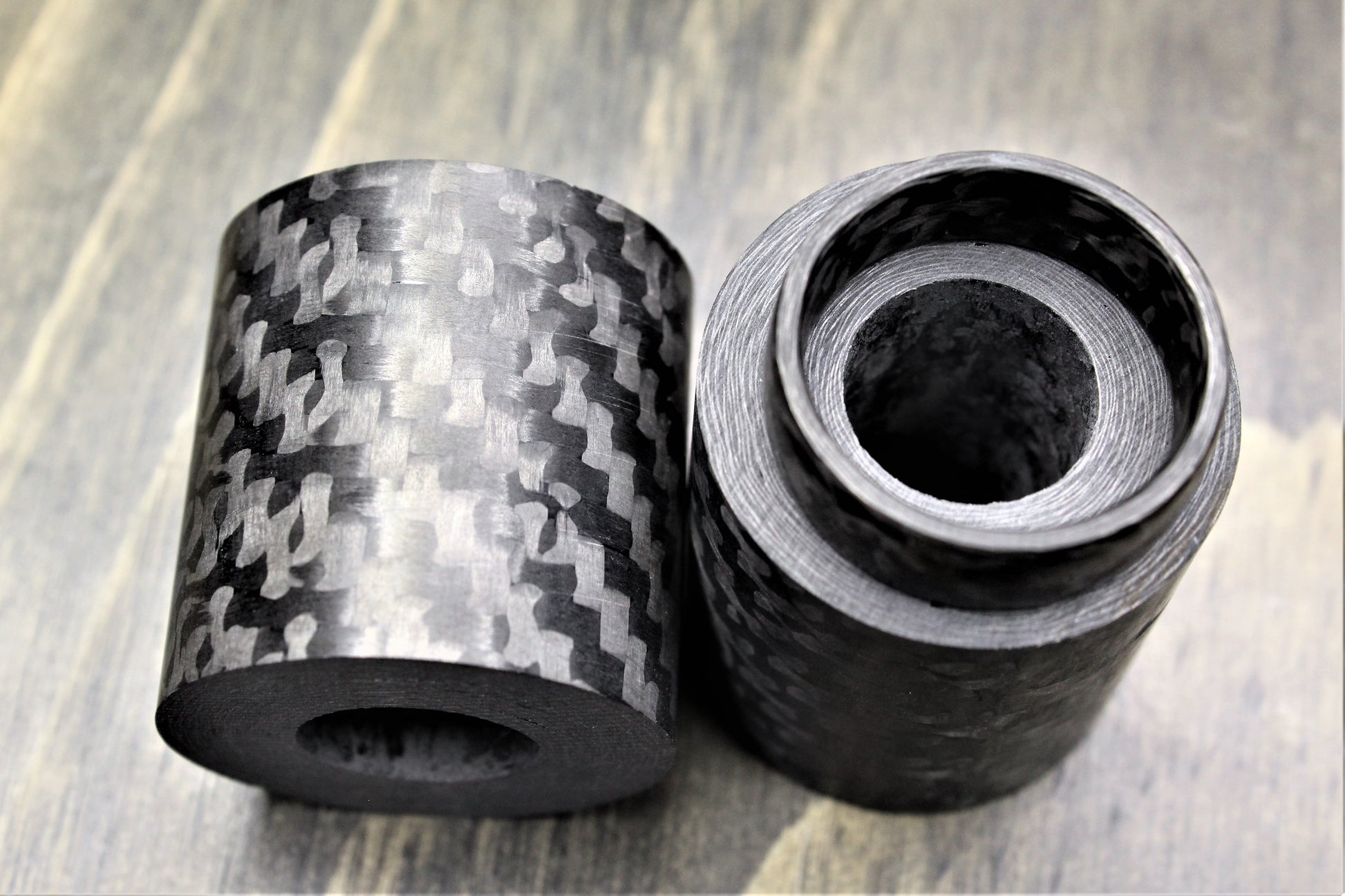 Carbon Fiber tube - 30mm OD - 30mm or 100mm Length - DreamWood Rings Supplies