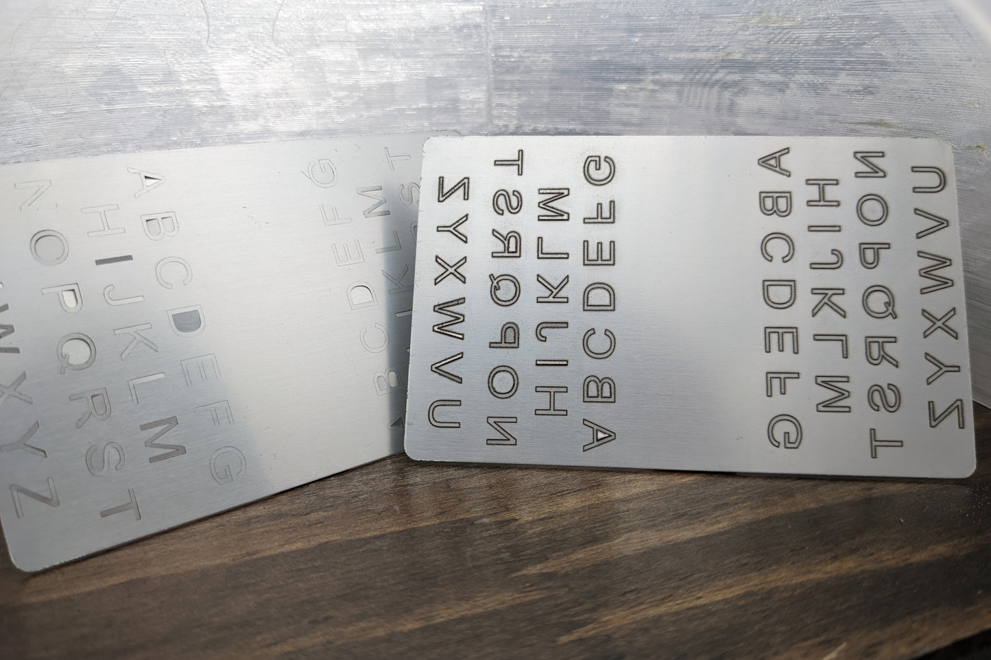 Aluminum Letters | You choose Height - DreamWood Rings Supplies