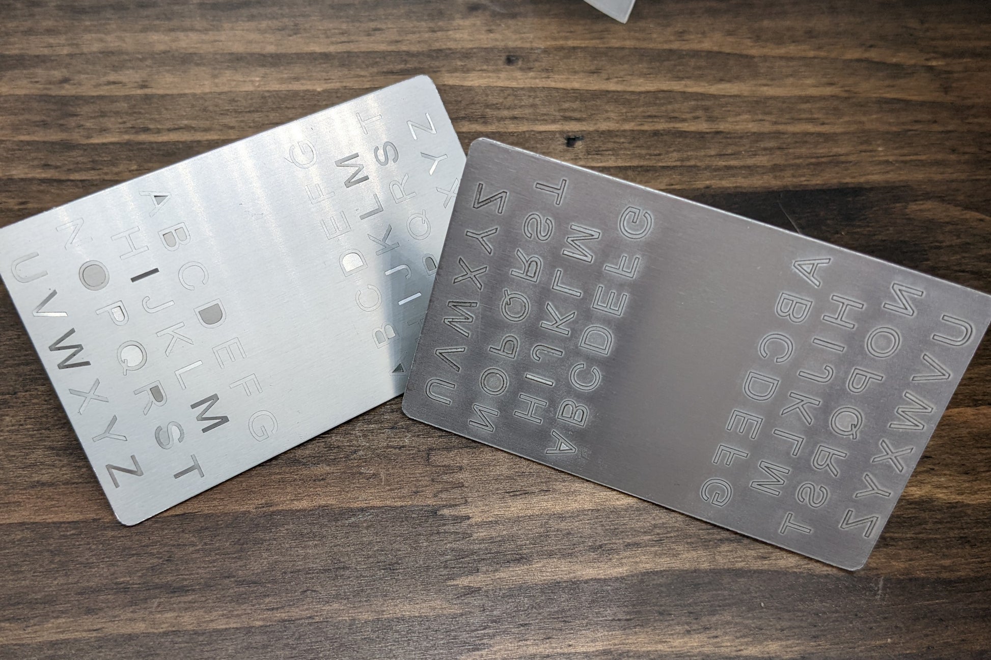 Aluminum Letters | You choose Height - DreamWood Rings Supplies